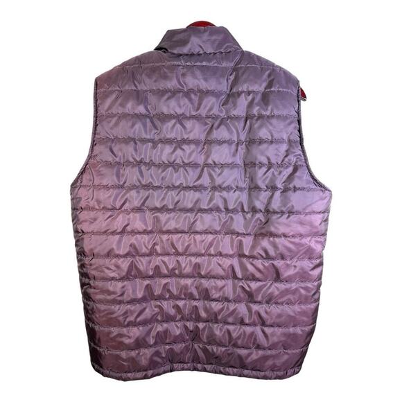 Sonoma Puffer Vest Men Size Large BROWN INSULATED QUILTED FULL ZIP LIGHTWEIGHT - Picture 5 of 11